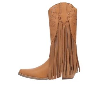 NEW Dingo 1969 Hoedown Leather  Western Fringe Cowboy boots